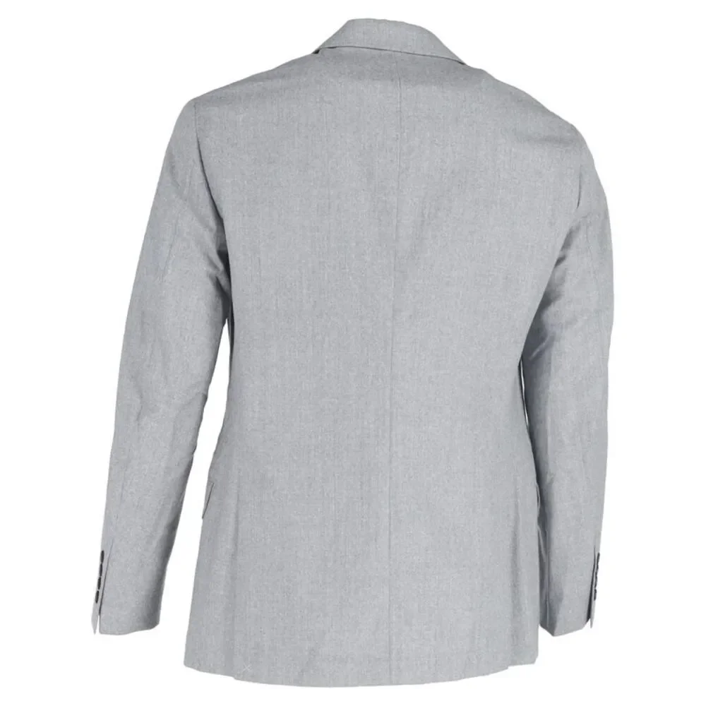 Brunello Cucinelli Grey Double Breasted Jacket